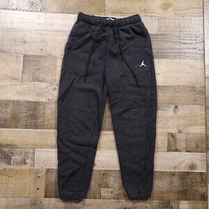 Nike Jordan Essential Fleece Joggers Men’s Small Black Jumpman Sweatpants
